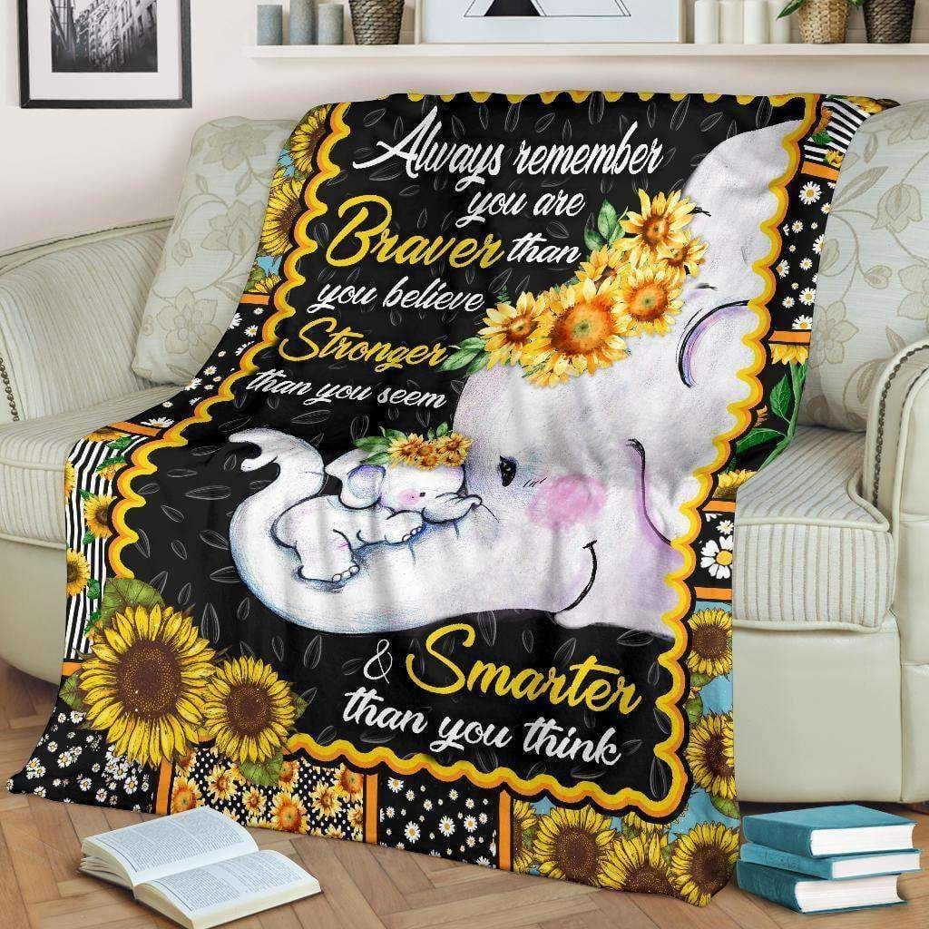 Elephant Fleece Blanket