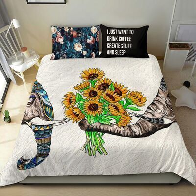 Elephant Electro Threads Bedding Set