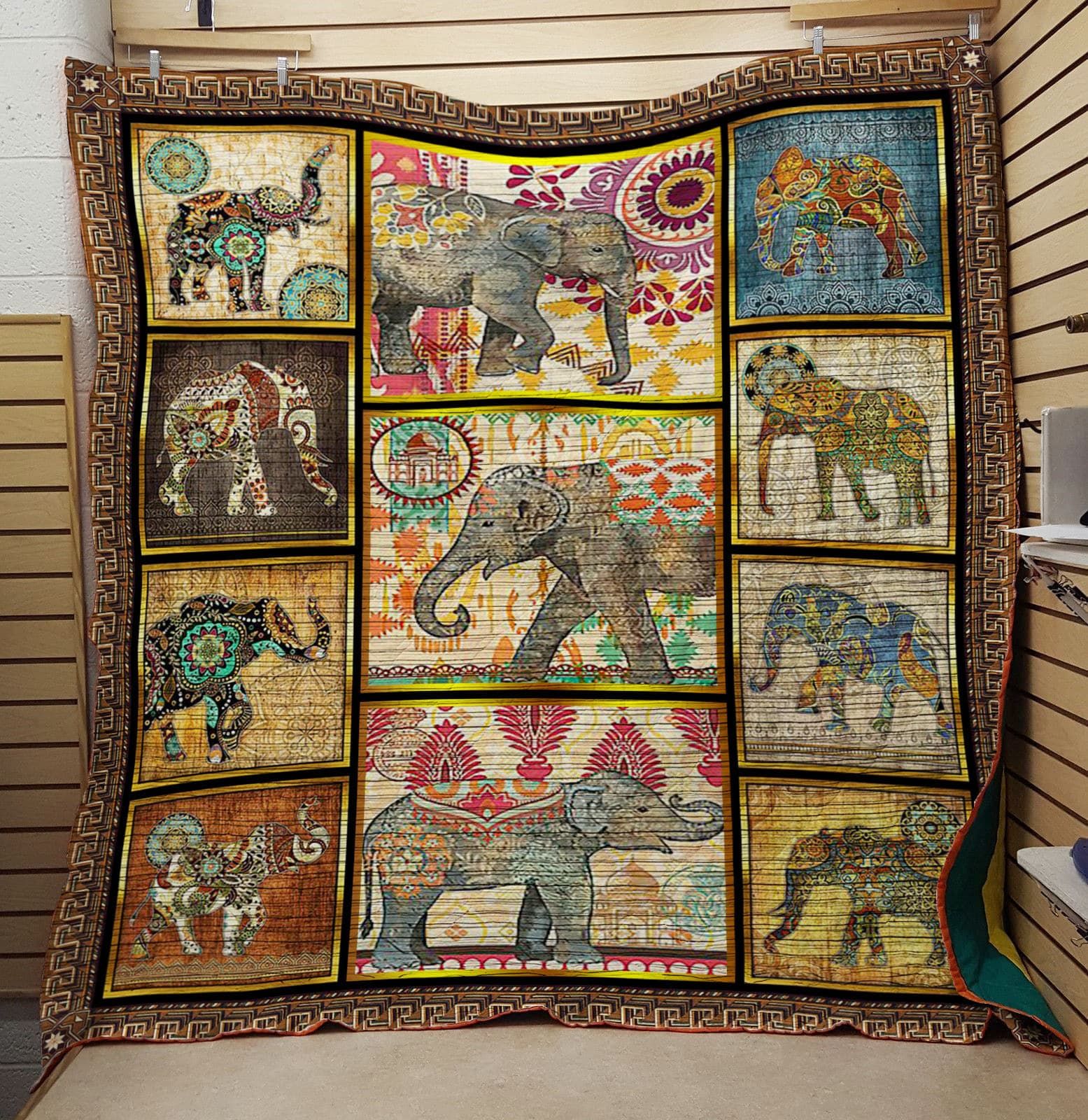 Elephant Elephant Quilt Blanket Quilt Blanket DHC0201201316TD