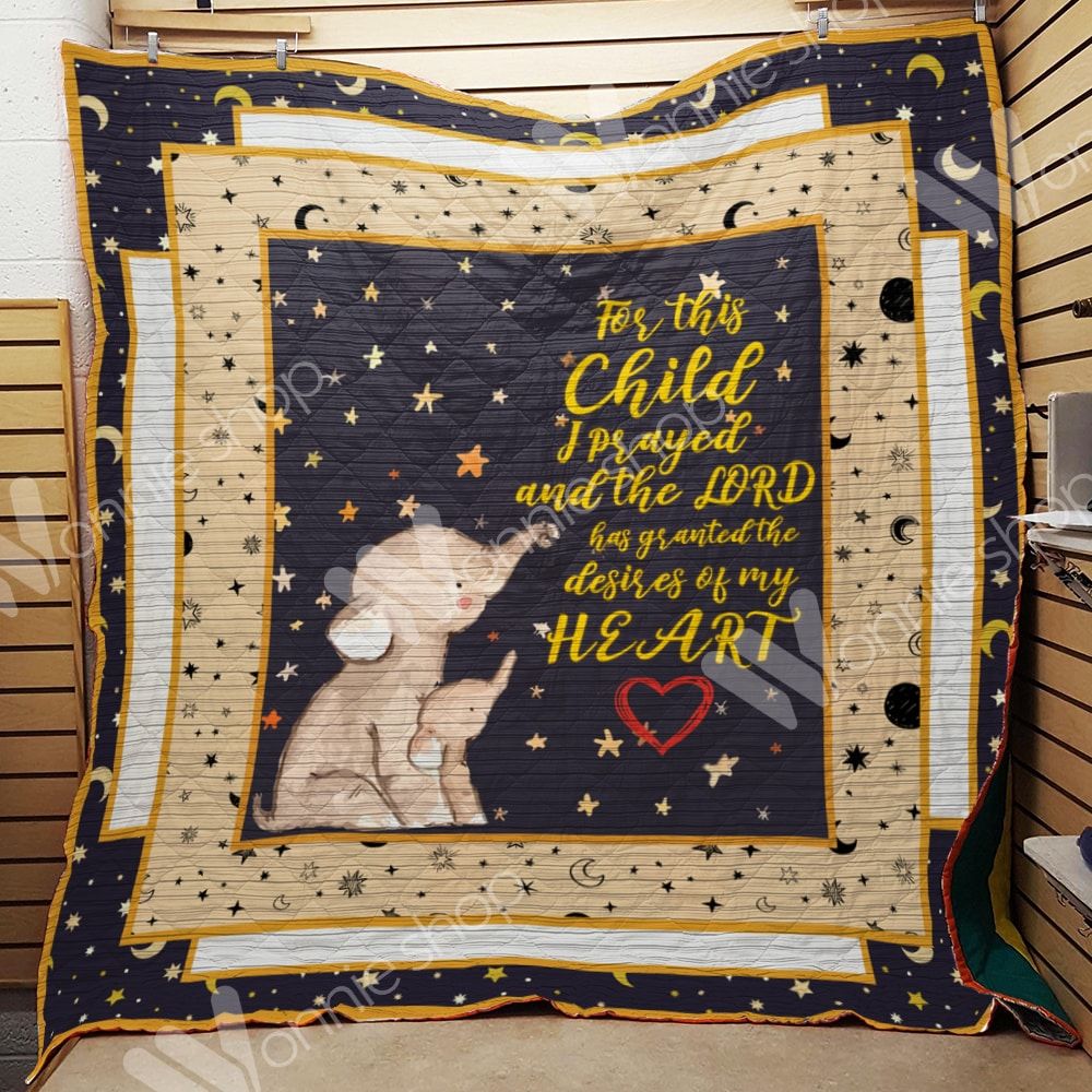 Elephant For This Child Quilt Blanket DHC0201201062TD
