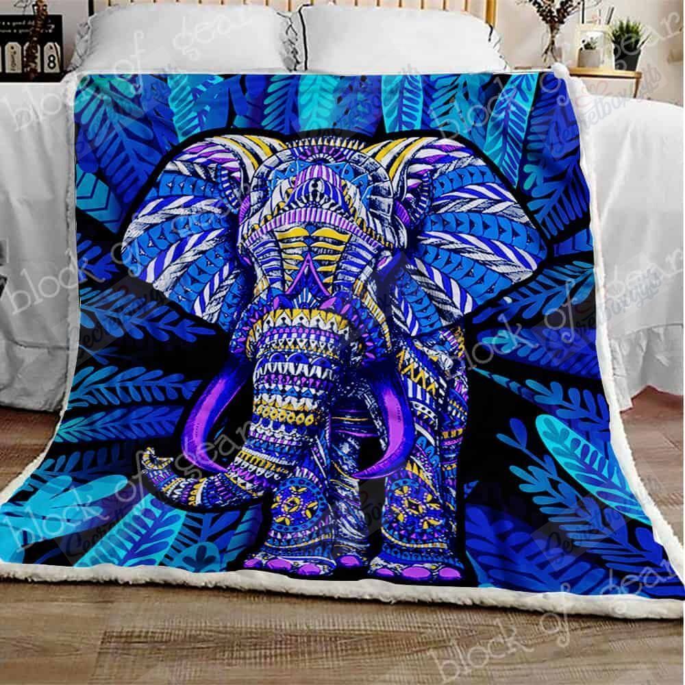 Elephant Fleece Blanket