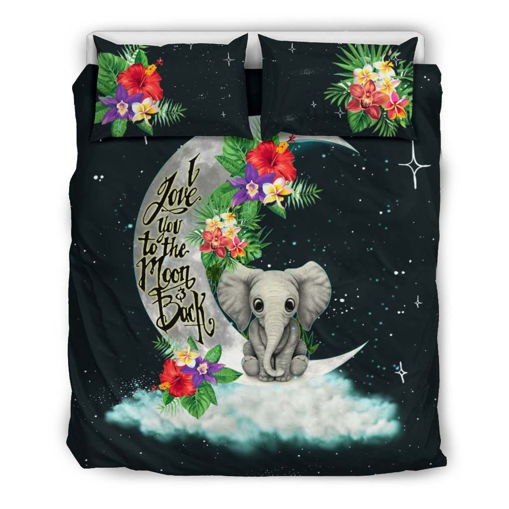 Elephant Hawaii Bedding Set