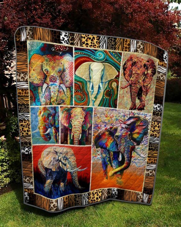 Elephant Heroic Identity Quilt Blanket DHC0201201173TD