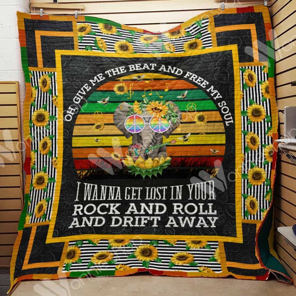 Elephant Hippie Quilt Blanket DHC11021041TD