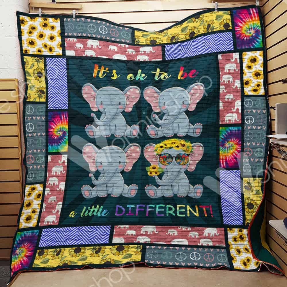 Elephant Hippie Quilt Blanket DHC11021045TD