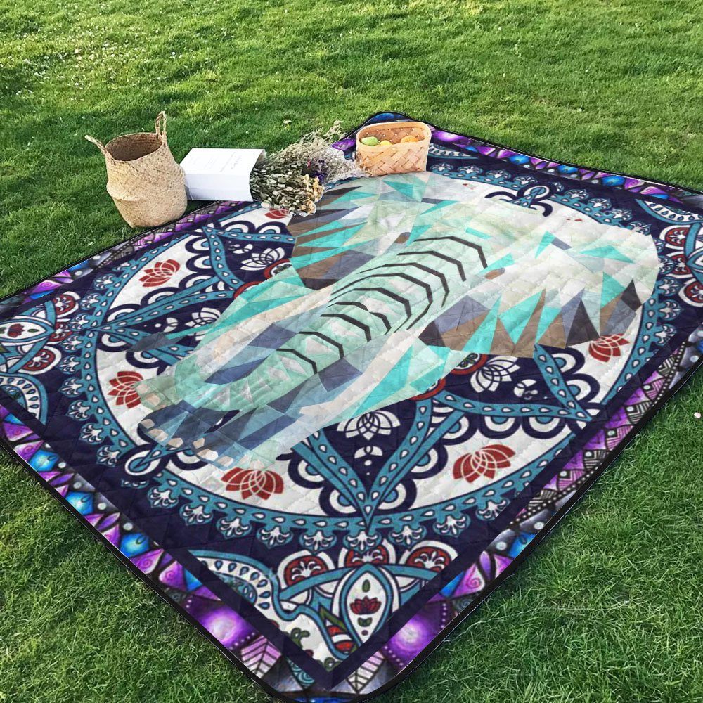 Elephant LI100701A TBG Quilt Blanket