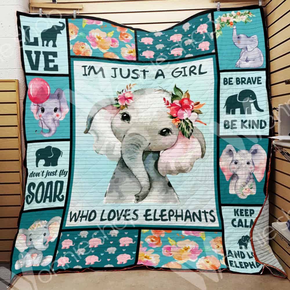 Elephant LNT0312021 Quilt Blanket