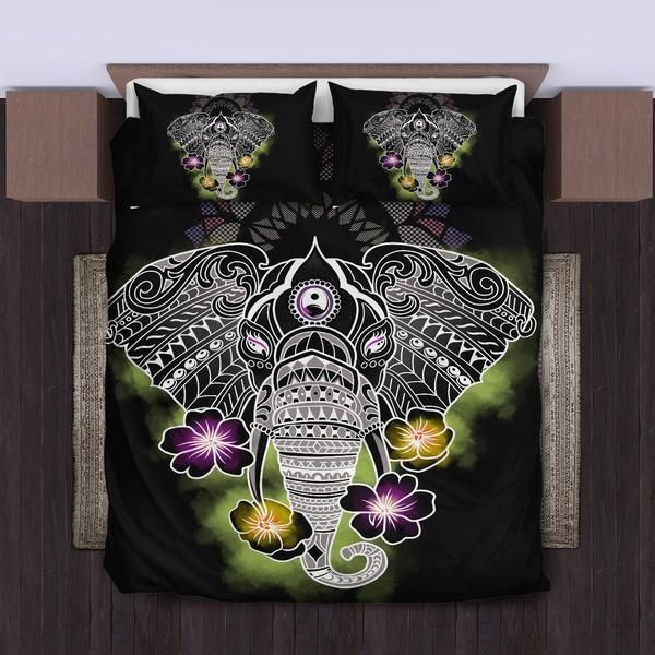 Elephant Mandala Art Bedding Set