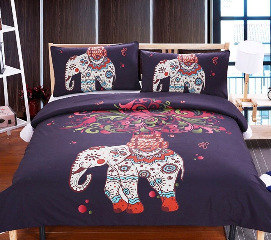 Elephant Mandala Bedding Set