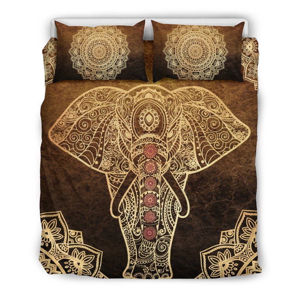 Elephant Mandala Bedding Set