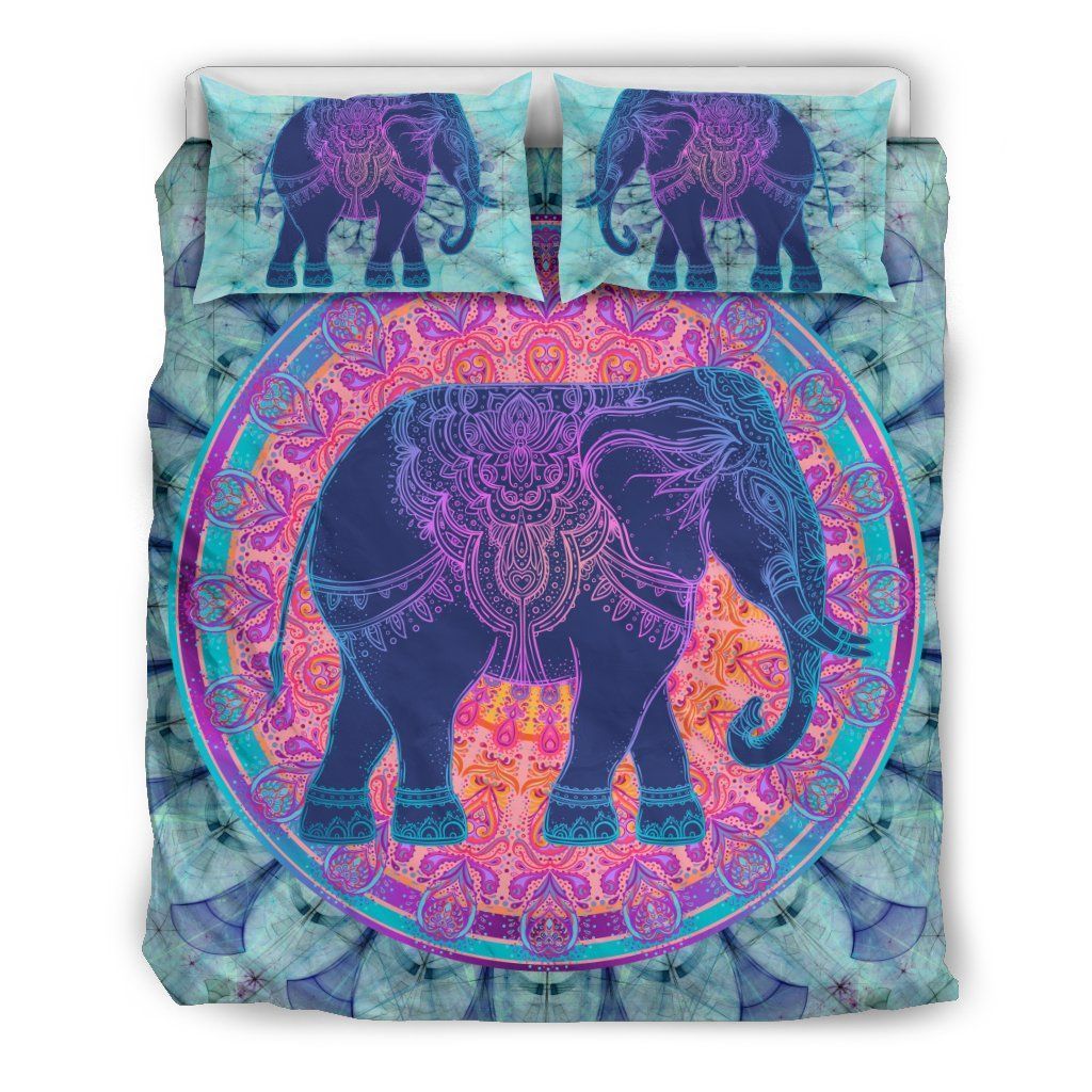 Elephant Mandala Bedding Set
