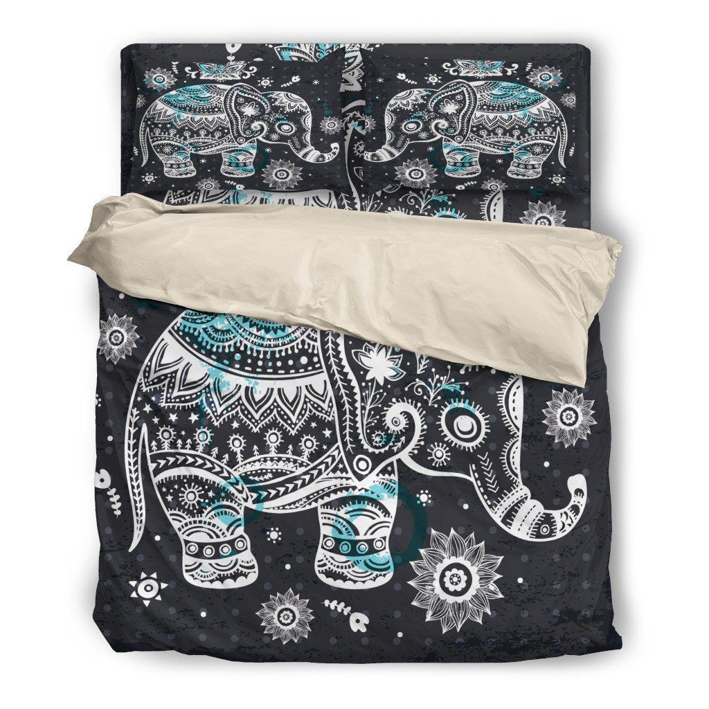 Elephant Mandala Bedding Set