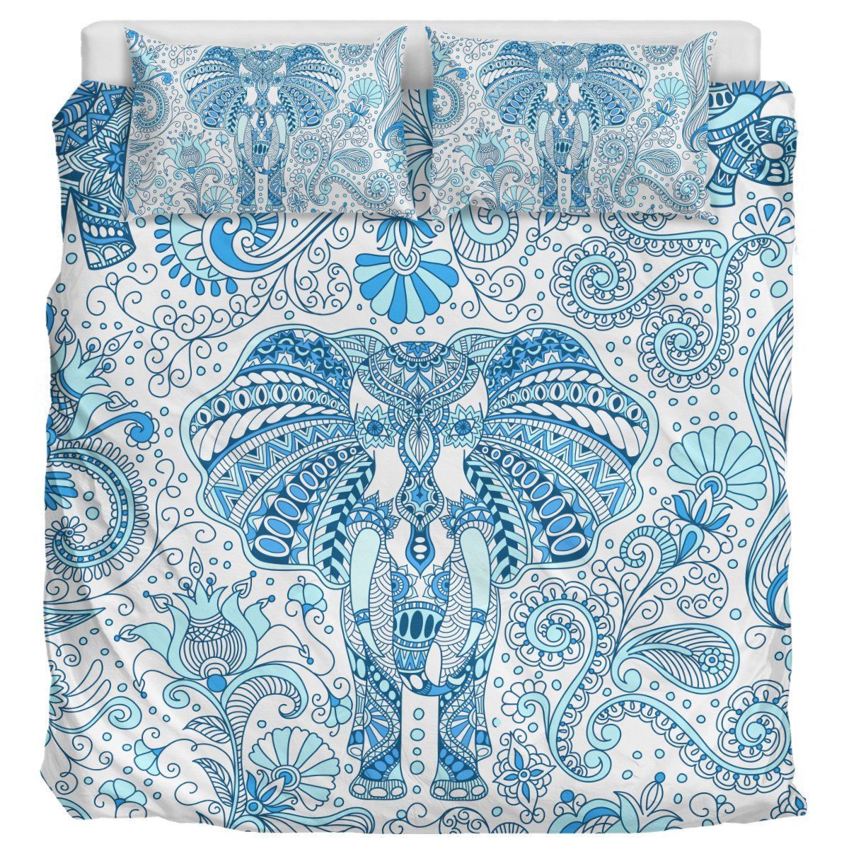 Elephant Mandala Bedding Set