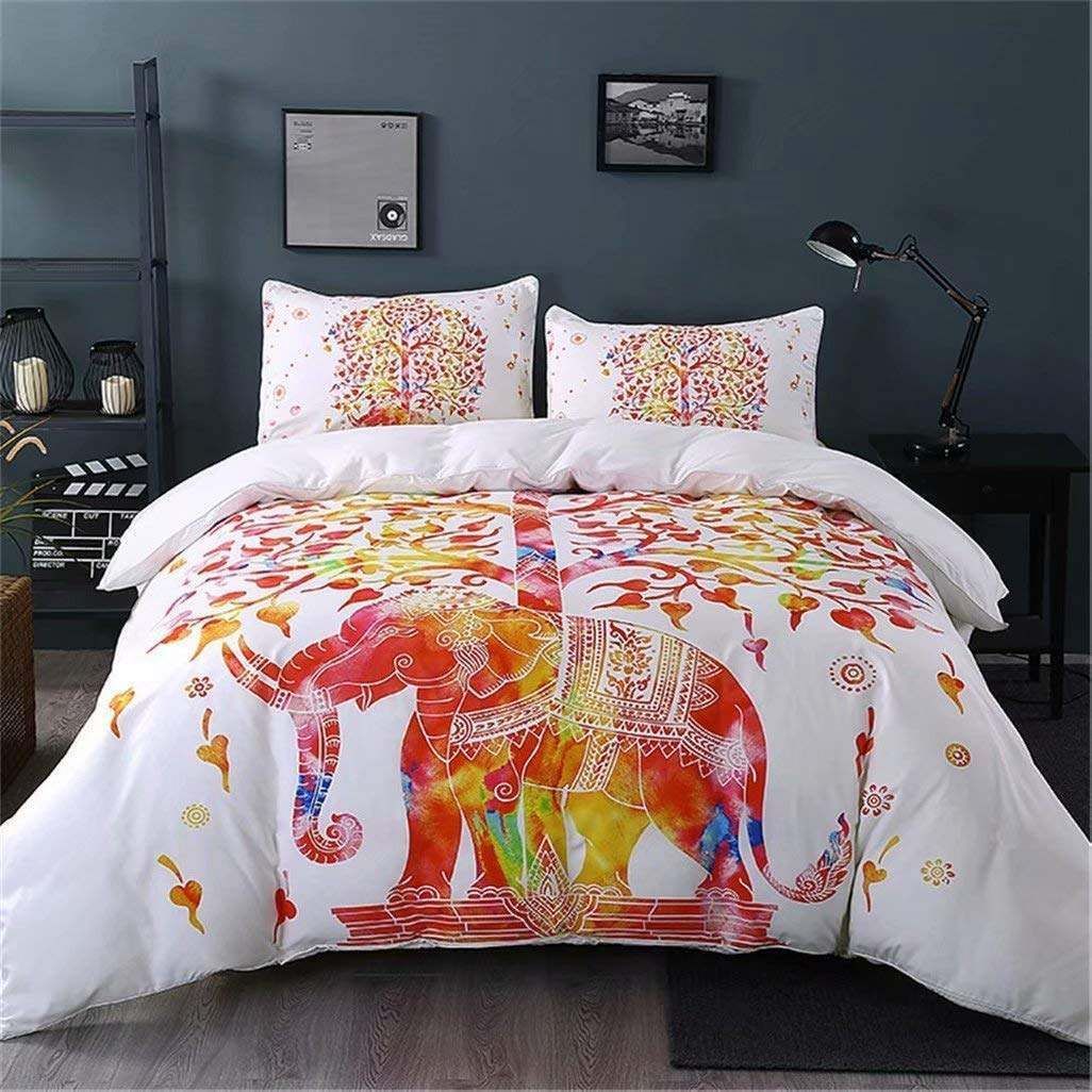 Elephant Mandala Bedding Set
