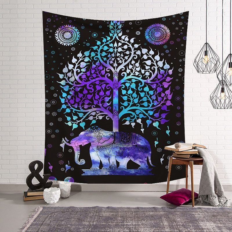 Elephant Mandala CL180908MDT Tapestry