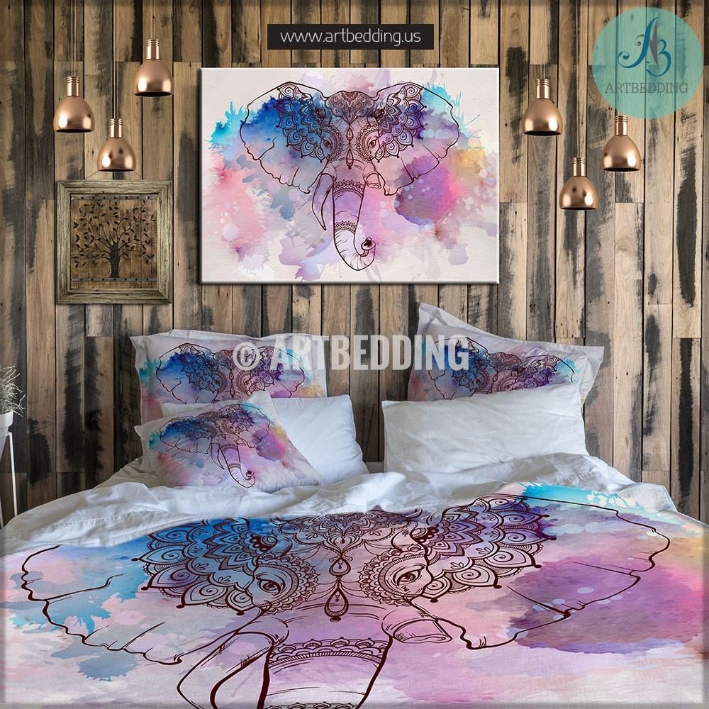 Elephant Mandala Bedding Set