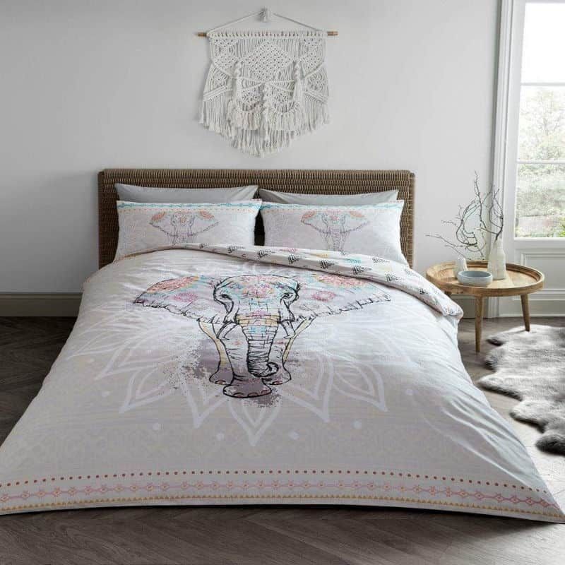 Elephant Mandala Bedding Set