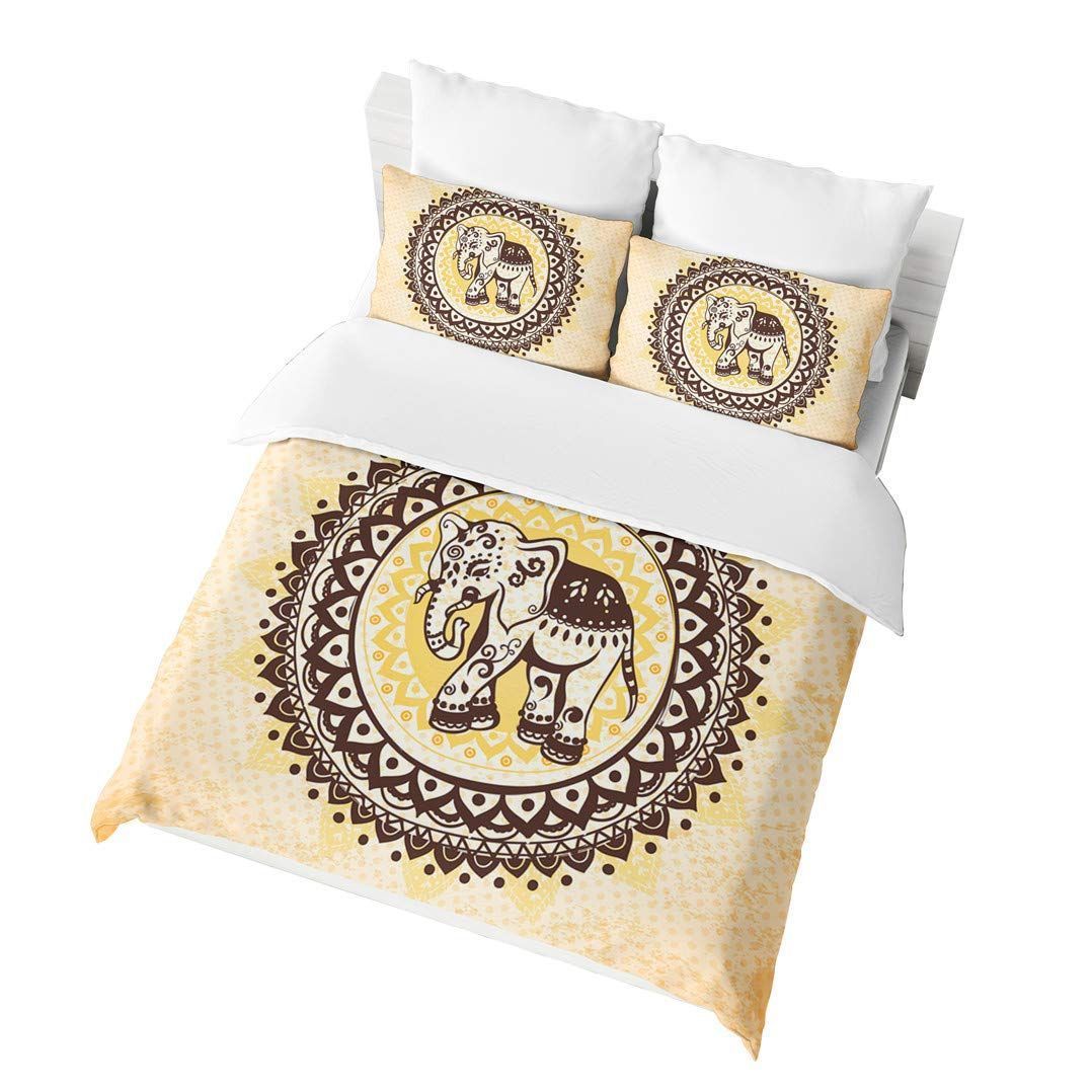Elephant Mandala Bedding Set