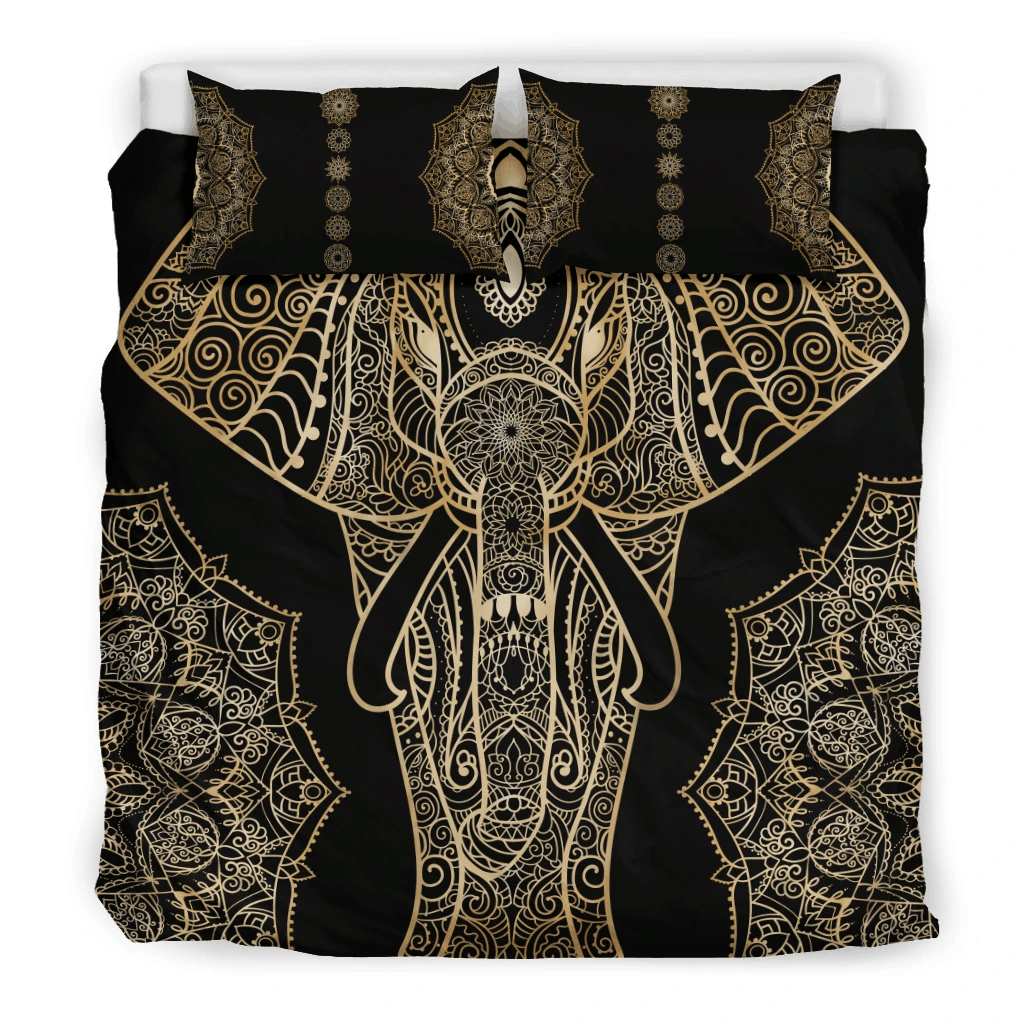 Elephant Mandala Bedding Set