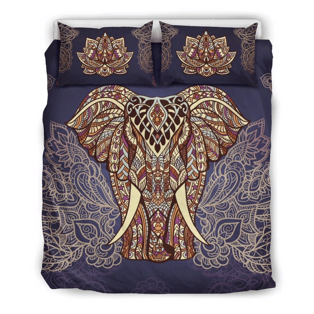 Elephant Mandala Bedding Set