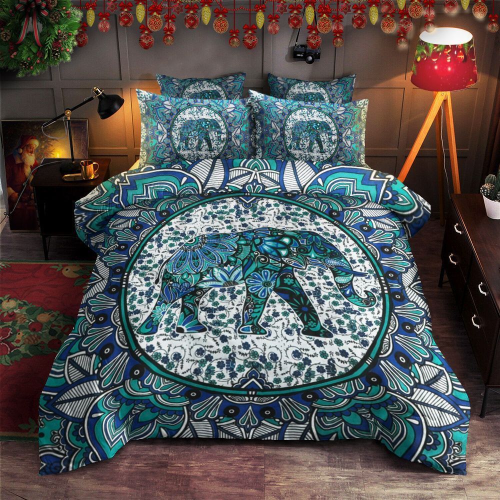Elephant Mandala Bedding Set