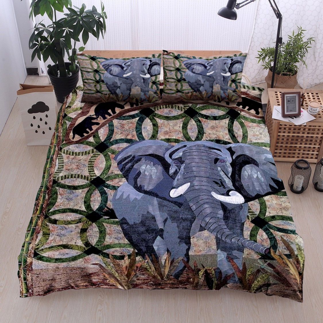 Elephant Bedding Set