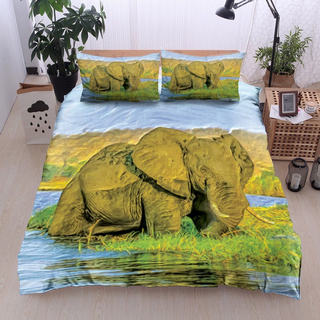 Elephant Bedding Set