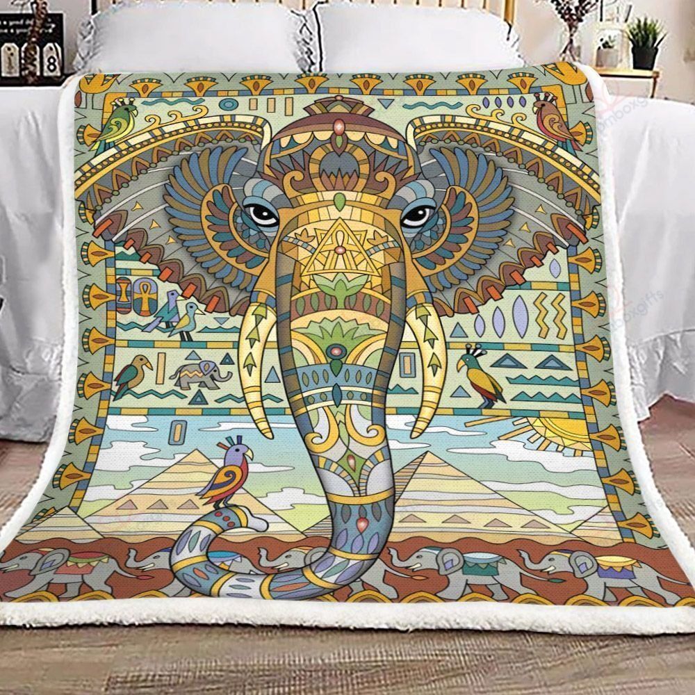 Elephant Fleece Blanket