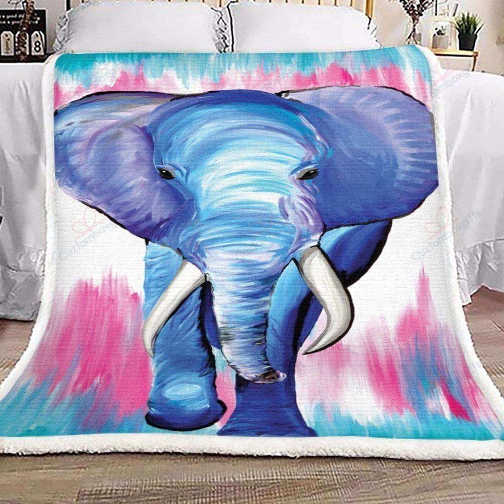 Elephant Fleece Blanket