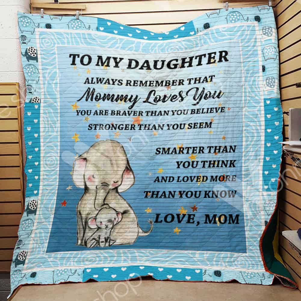Elephant Mom Quilt Blanket DHC1102606TD