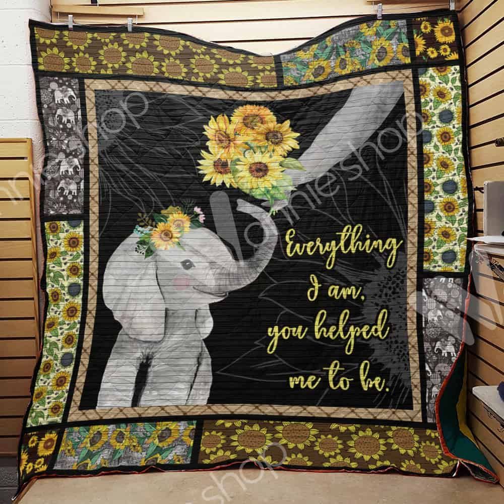 Elephant Mom Quilt Blanket DHC1102974TD