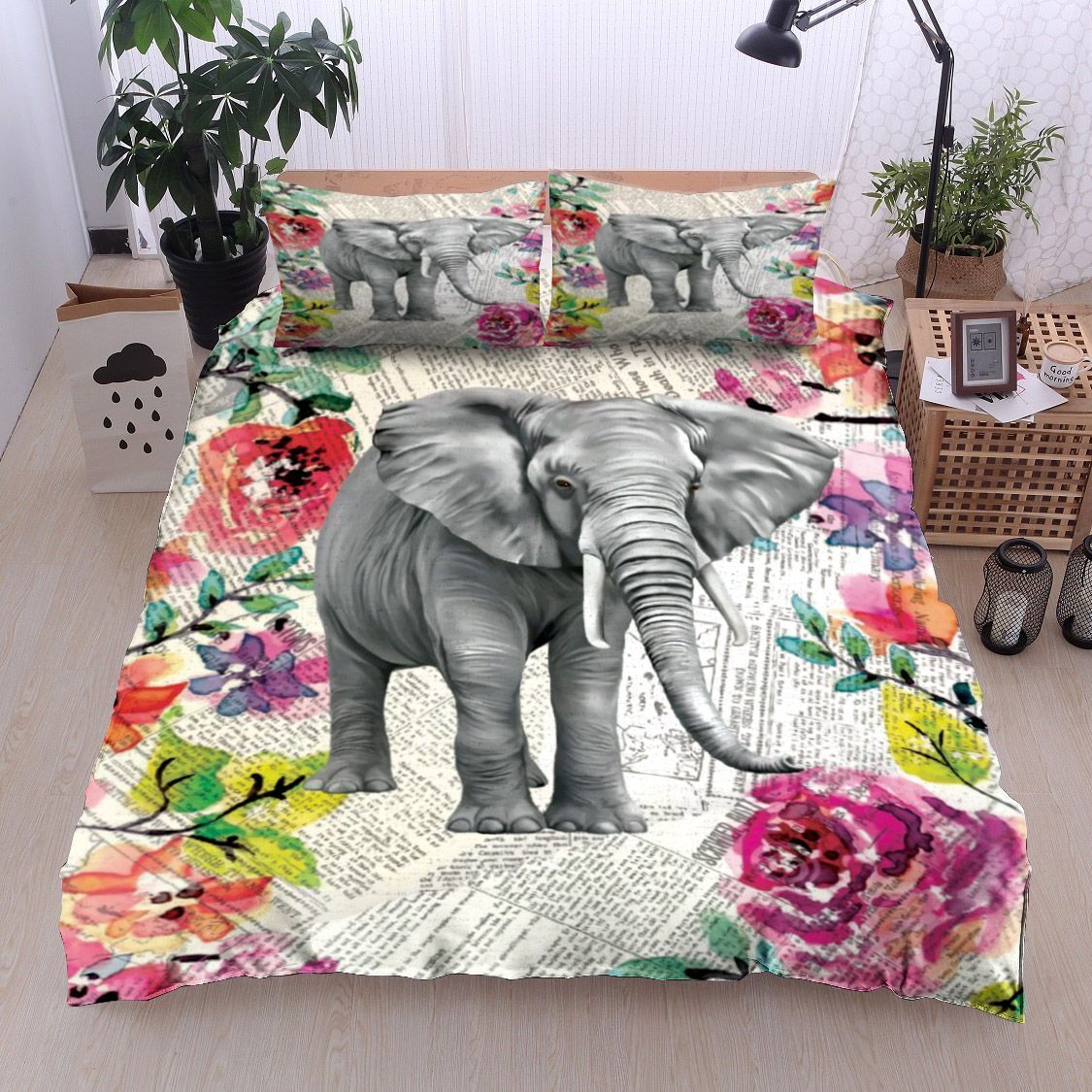 Elephant Bedding Set