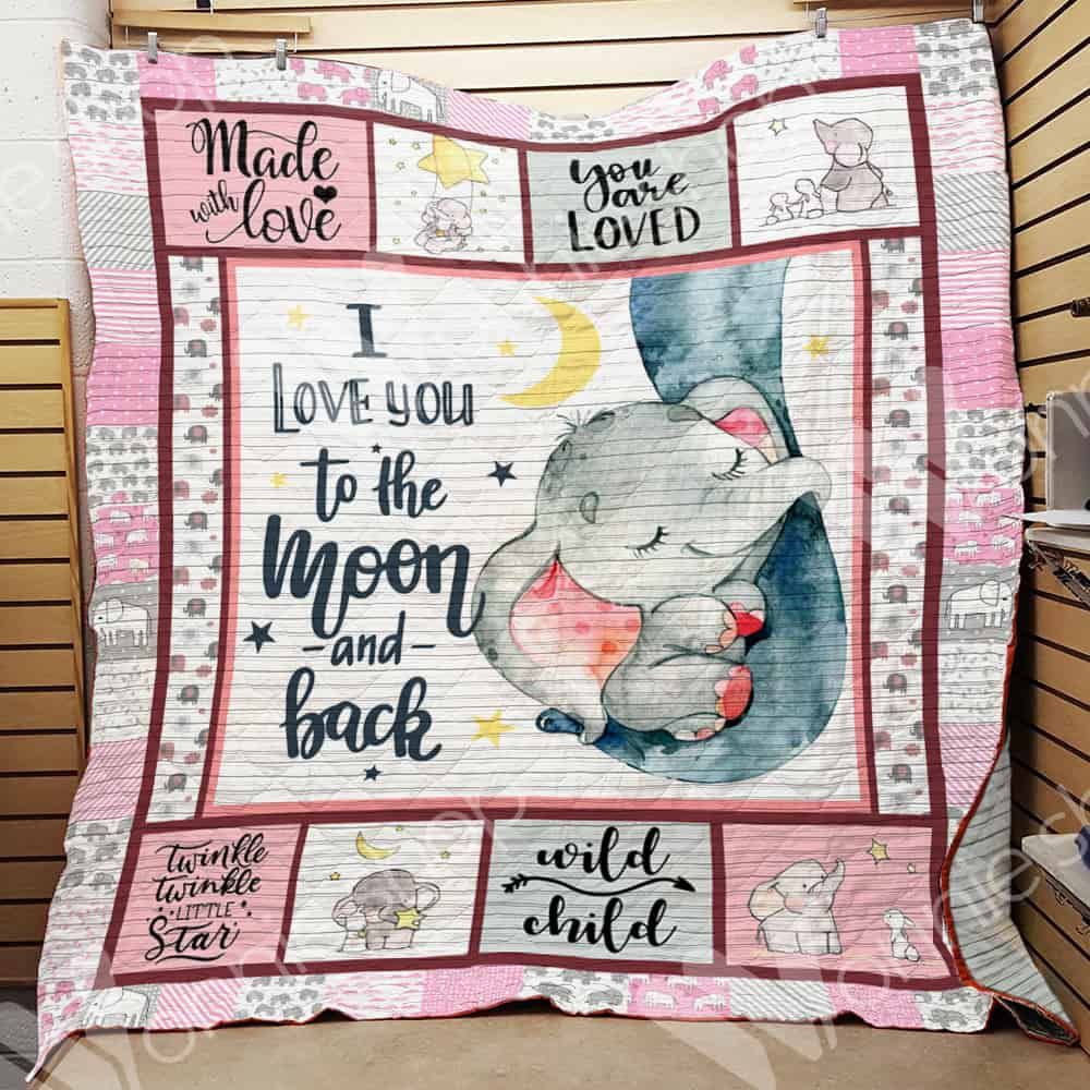 Elephant Nursery Quilt Blanket DHC0102864TD