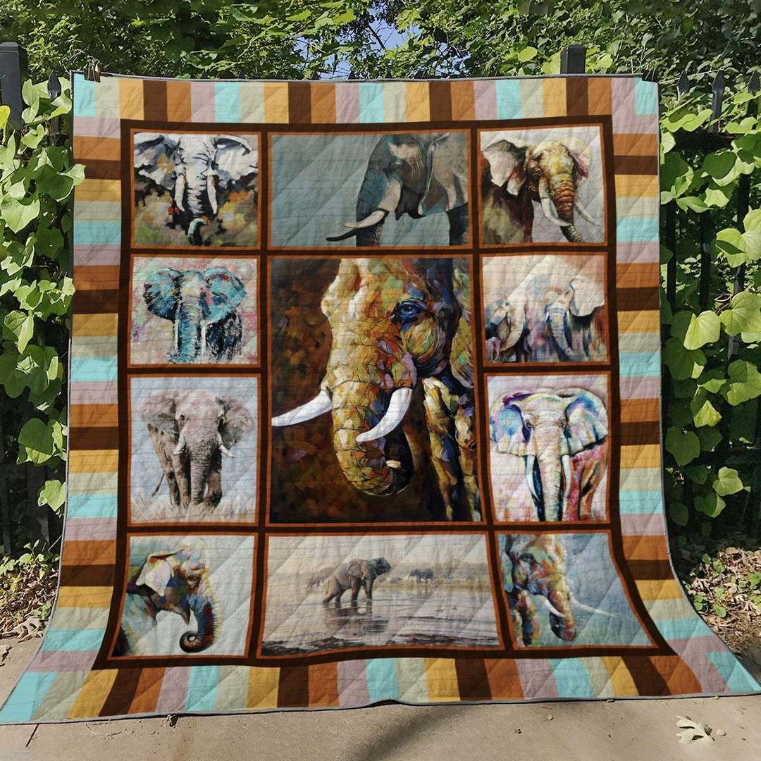 Elephant PD200606 Quilt Blanket