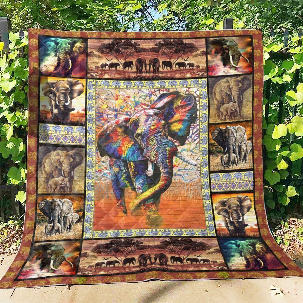 Elephant QH130703B TBG Quilt Blanket