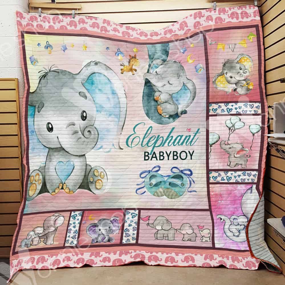 Elephant Quilt Blanket DHC01021347TD