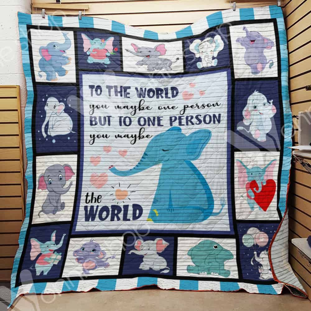 Elephant Quilt Blanket DHC01021372TD