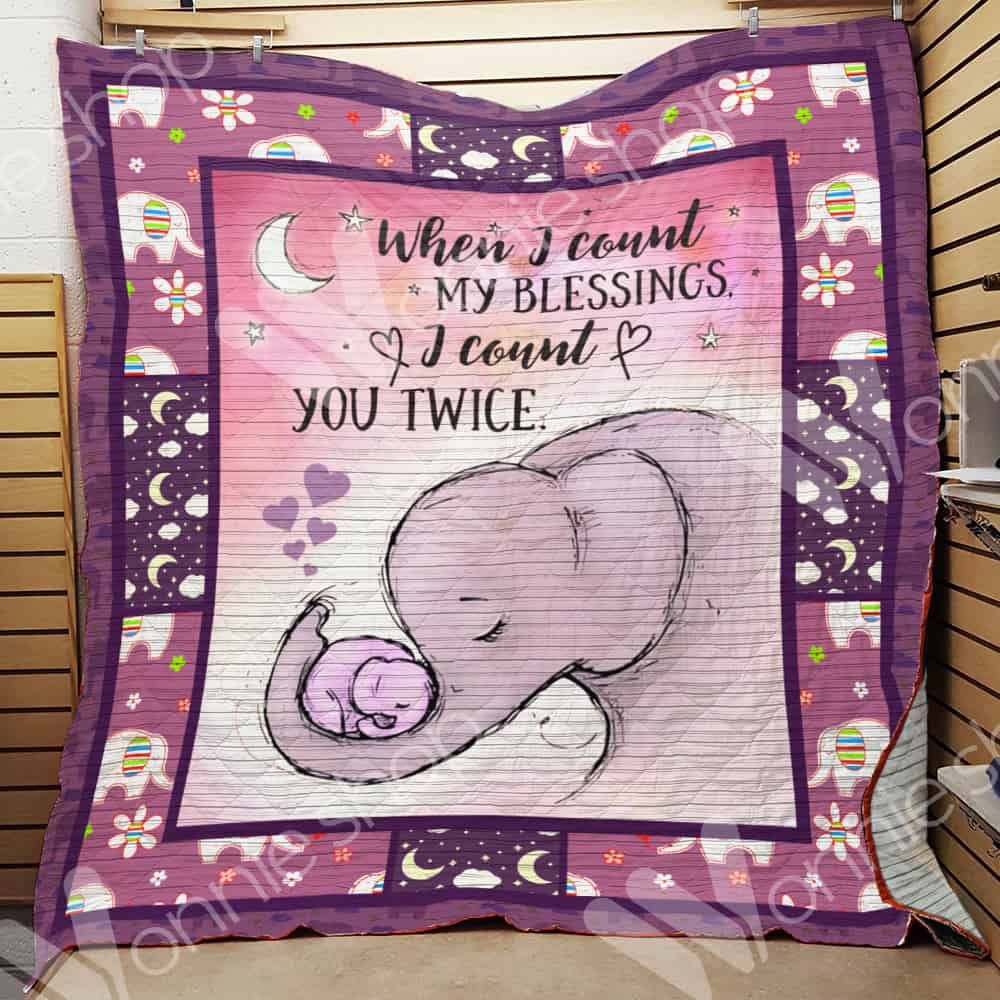 Elephant Quilt Blanket DHC0102972TD