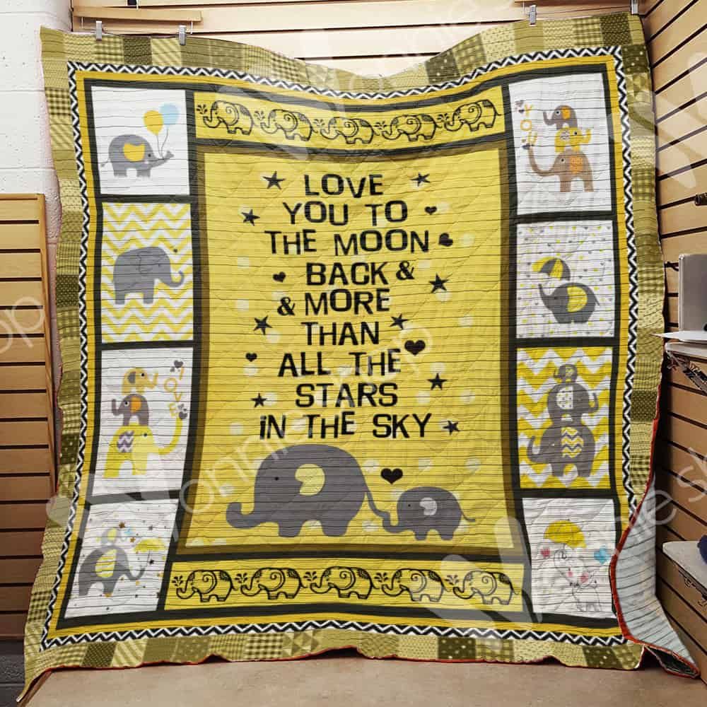 Elephant Quilt Blanket DHC03021246TD