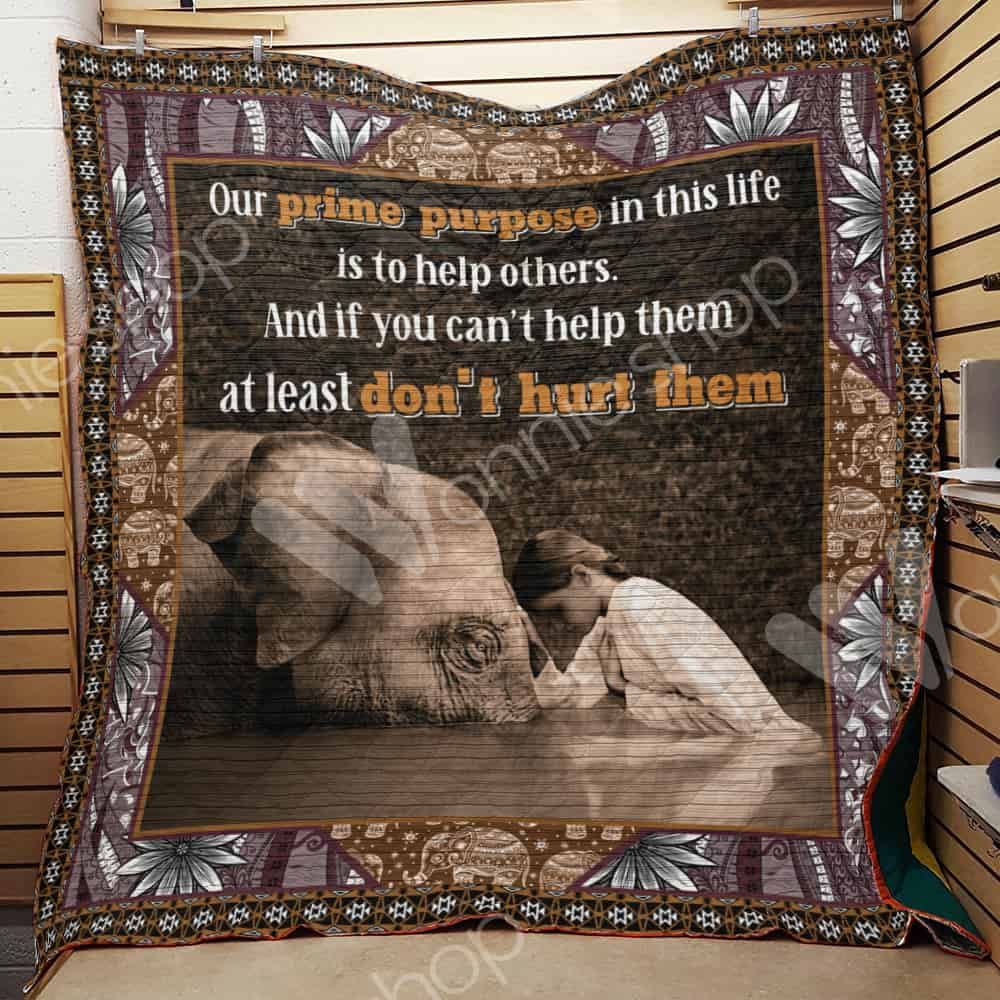 Elephant Quilt Blanket DHC0502522TD