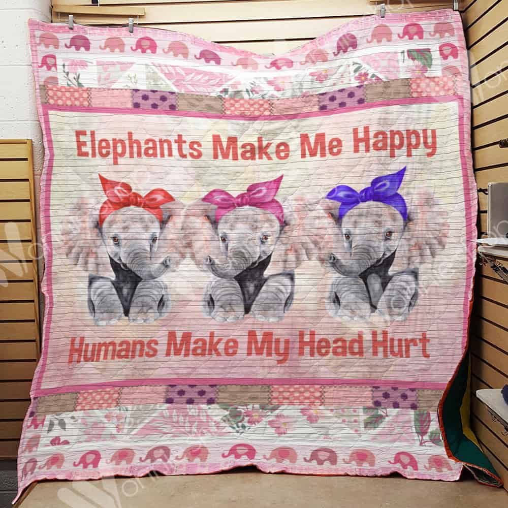 Elephant Quilt Blanket DHC0502577TD