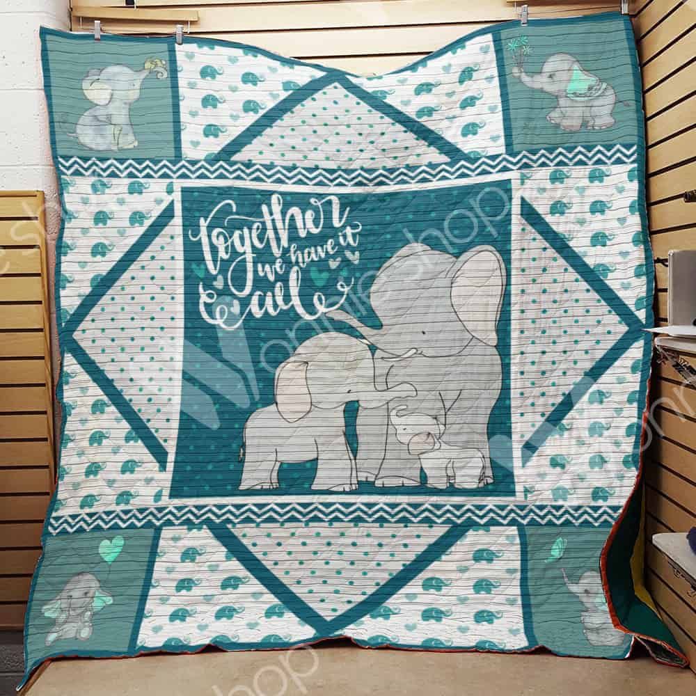 Elephant Quilt Blanket DHC0502648TD