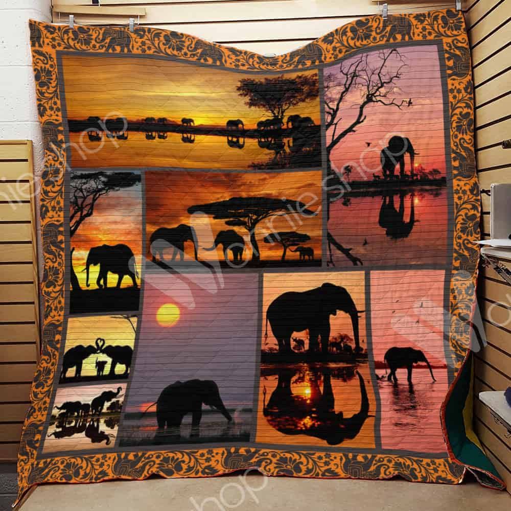 Elephant Quilt Blanket DHC0502739TD