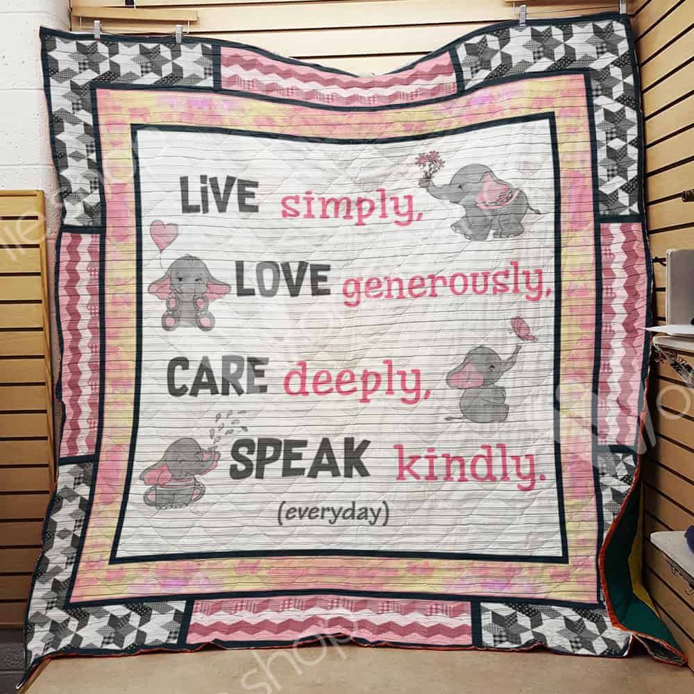 Elephant Quilt Blanket DHC0502742TD