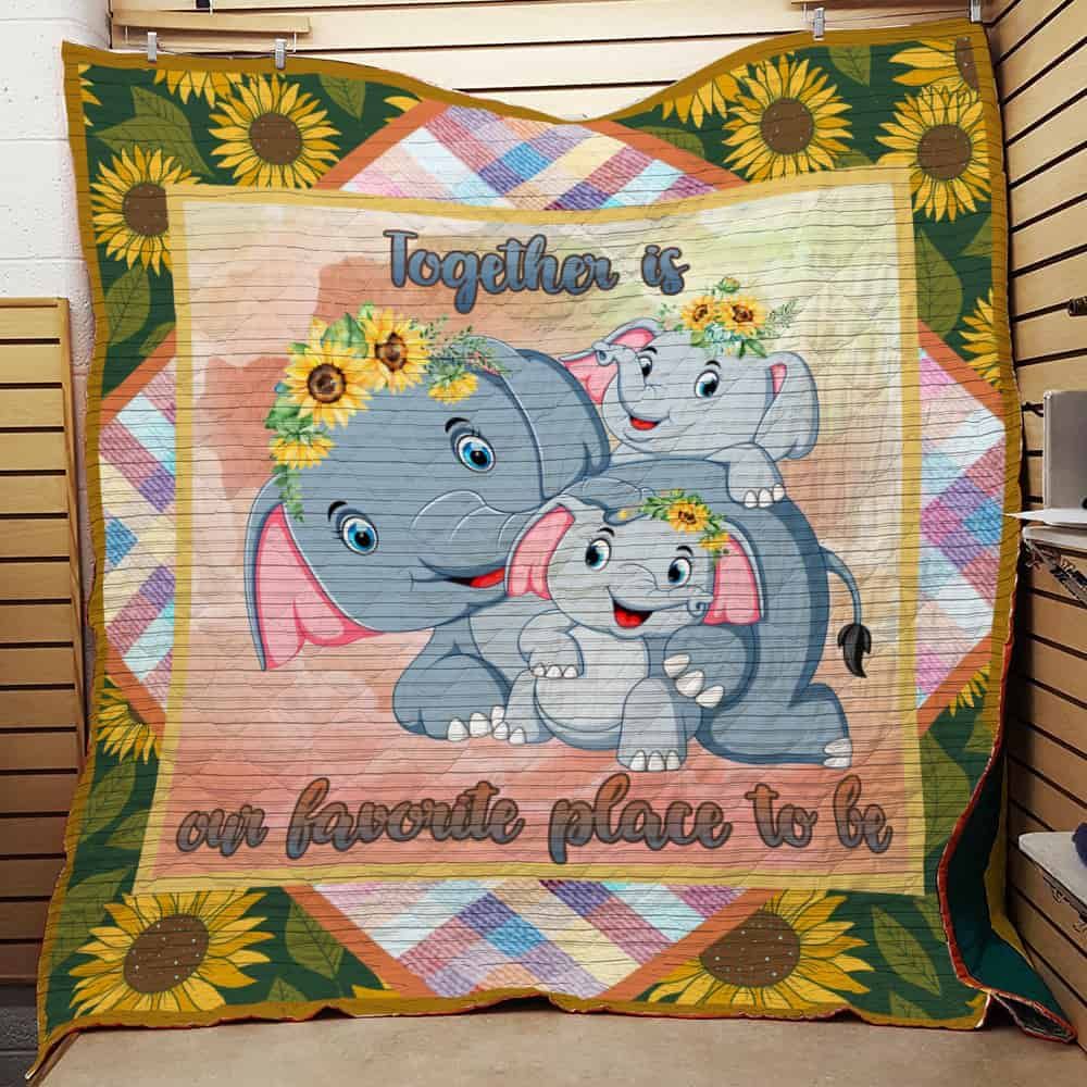 Elephant Quilt Blanket DHC0502749TD