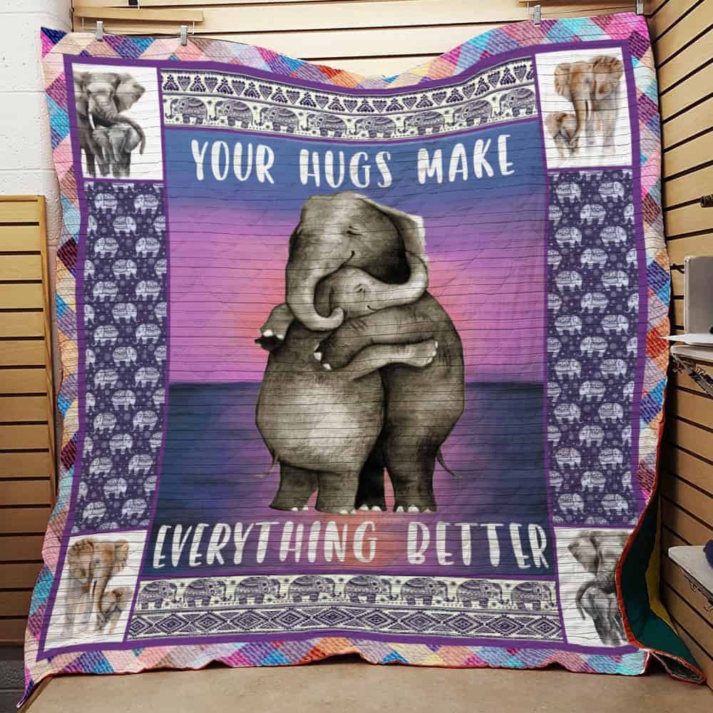 Elephant Quilt Blanket DHC0502786TD