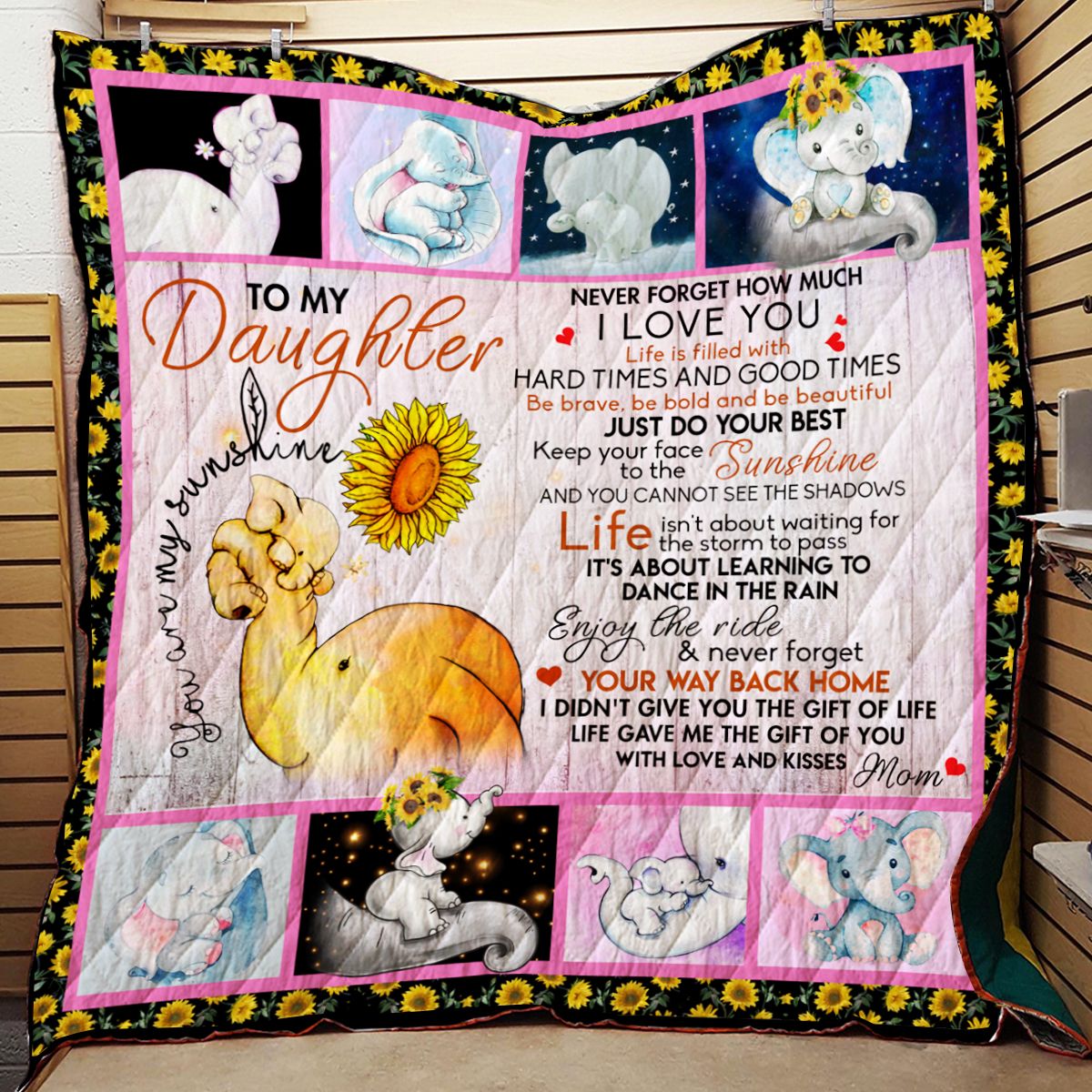 Elephant Quilt Blanket DHC0712112VT