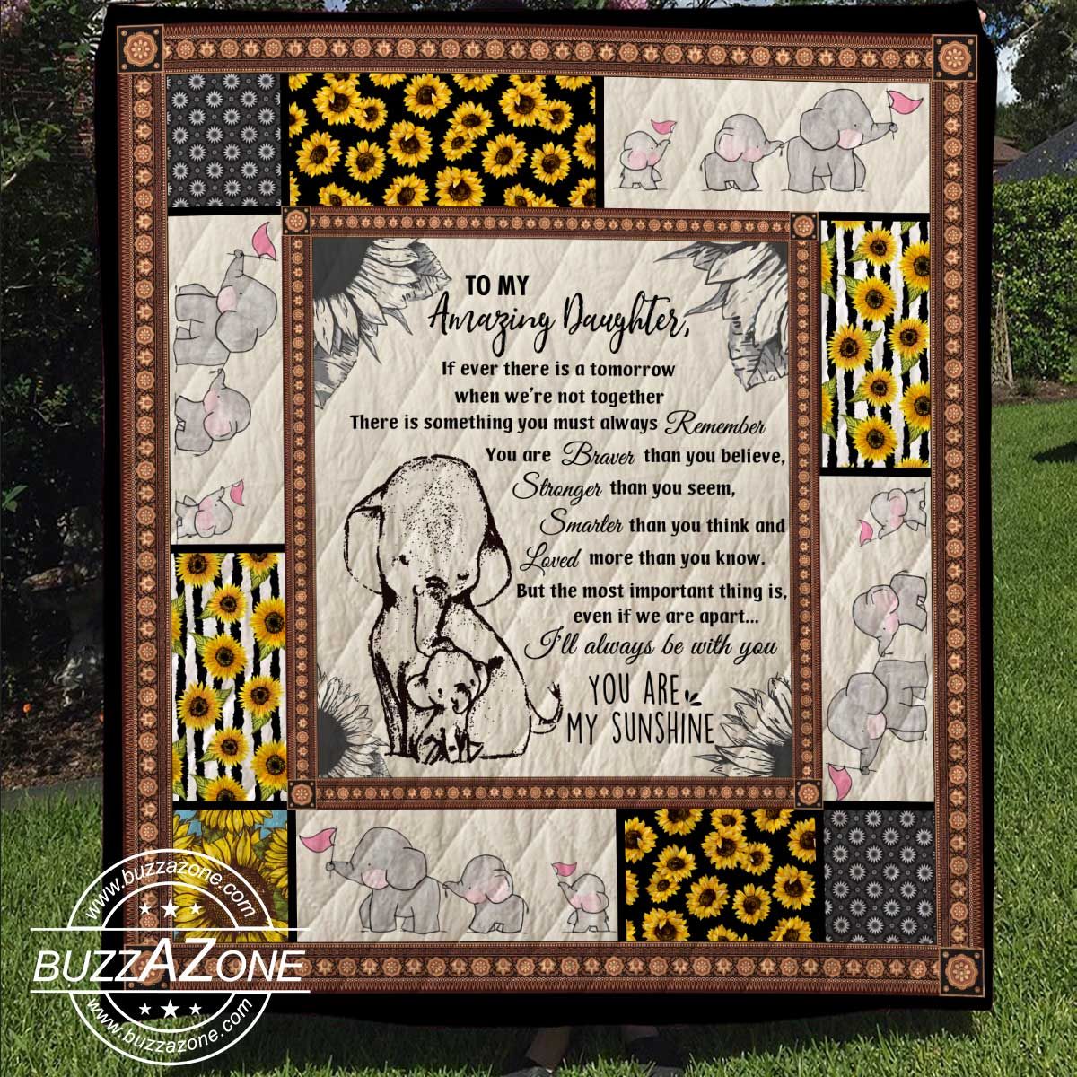 Elephant Quilt Blanket DHC0712161VT