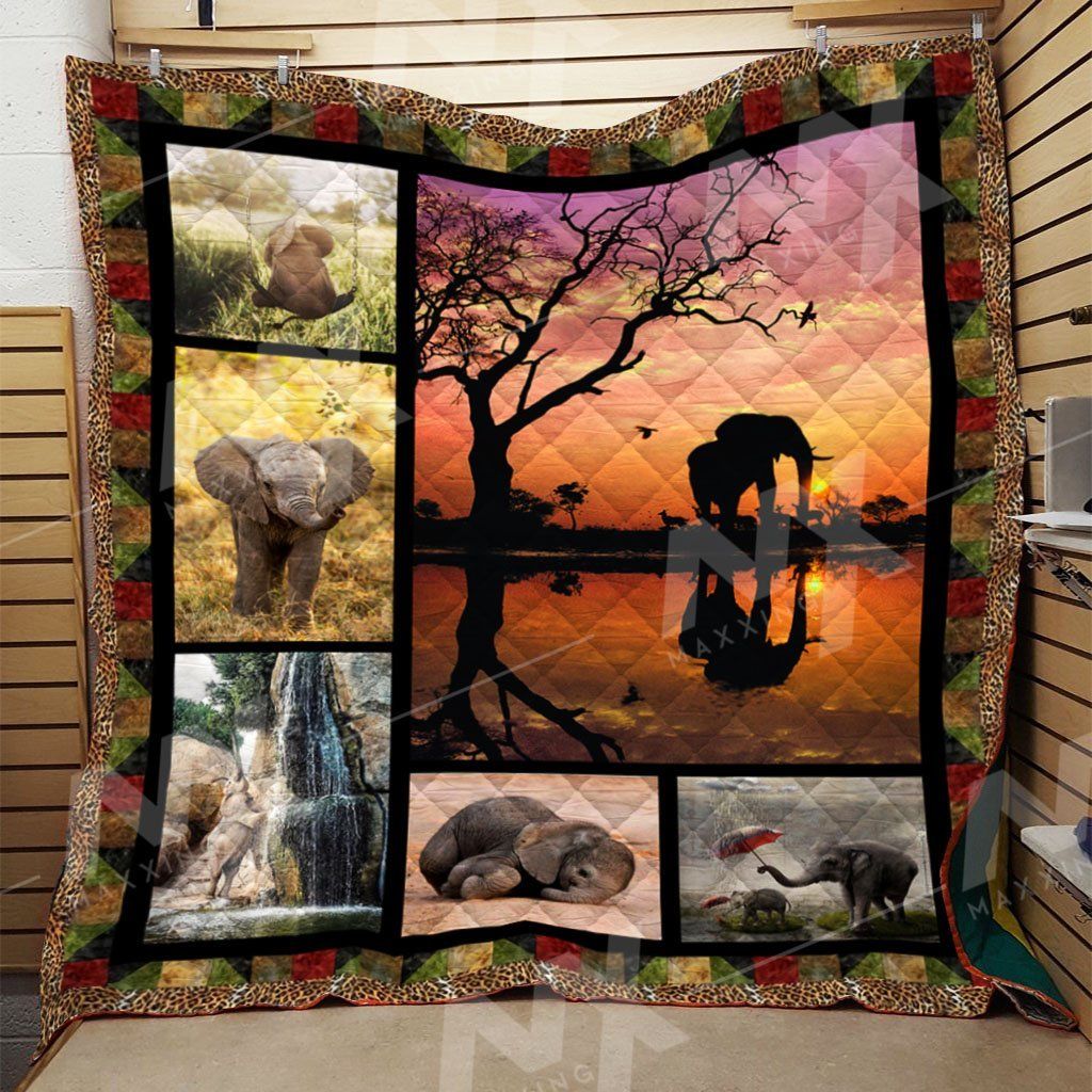 Elephant Quilt Blanket DHC0910313VT