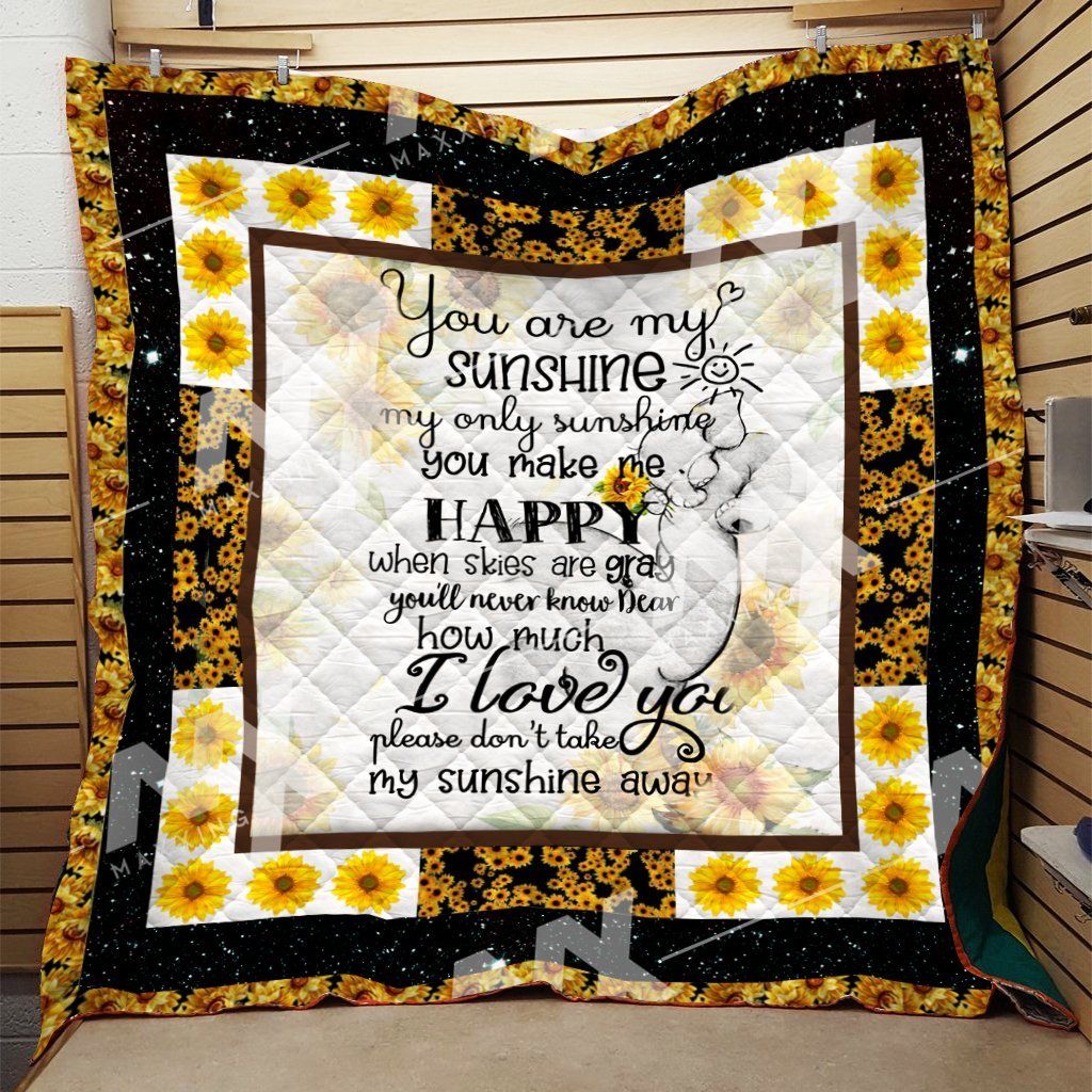 Elephant Quilt Blanket DHC0910408VT